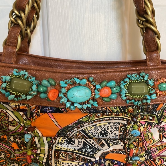 Mary Frances Vintage Multicolor Extremely Embellished Handbag - Picture 3 of 16